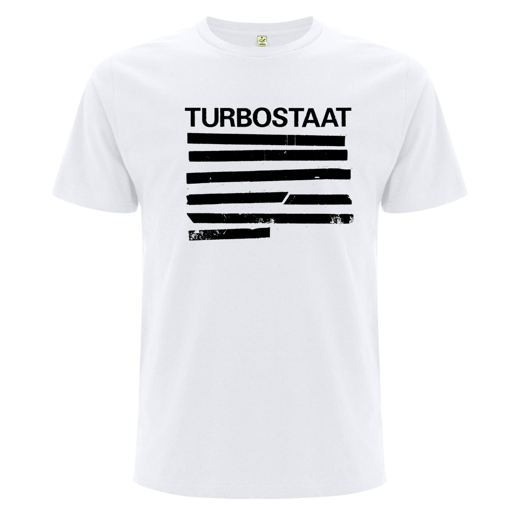 Turbostaat Balken (Herren) T-Shirt BIO weiß