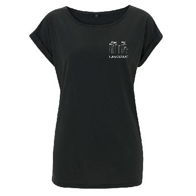 Turbostaat VORBESTELLUNG - Windhose Shirt Frauen Girlie schwarz